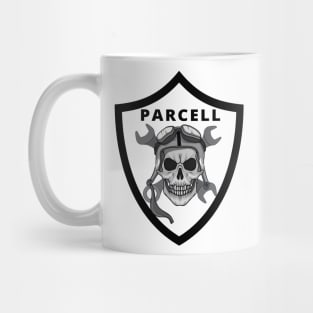 Parcell Pirate - Black Mug